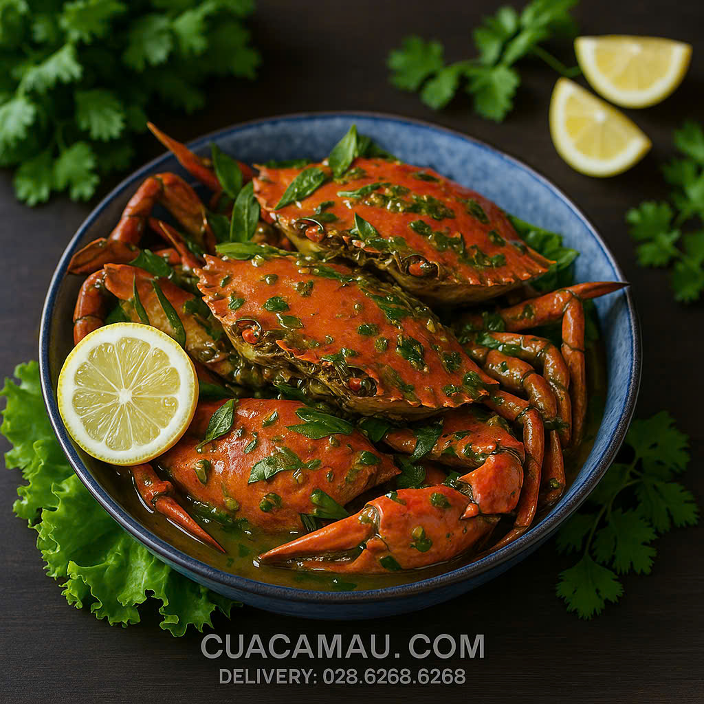 Cua Thịt Xốt Cari Thái Size Vừa