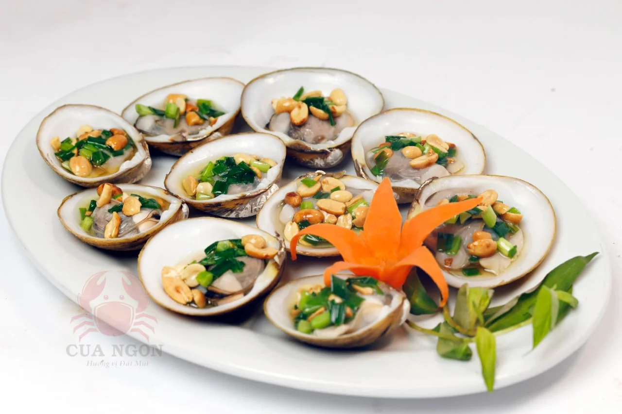 Vọp rừng Cà Mau nướng mỡ hành thơm ngon béo ngậy