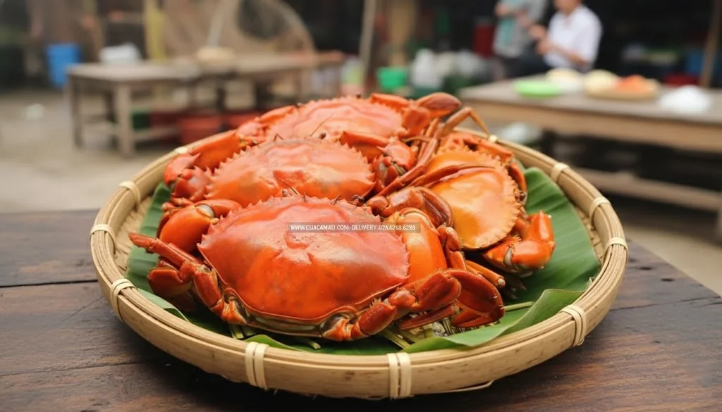 Ảnh minh họa: Hấp Cua Cà Mau Bao Nhiêu Phút Thì Chín Ngon? Bí Quyết Canh Thời Gian Chuẩn Đầu Bếp