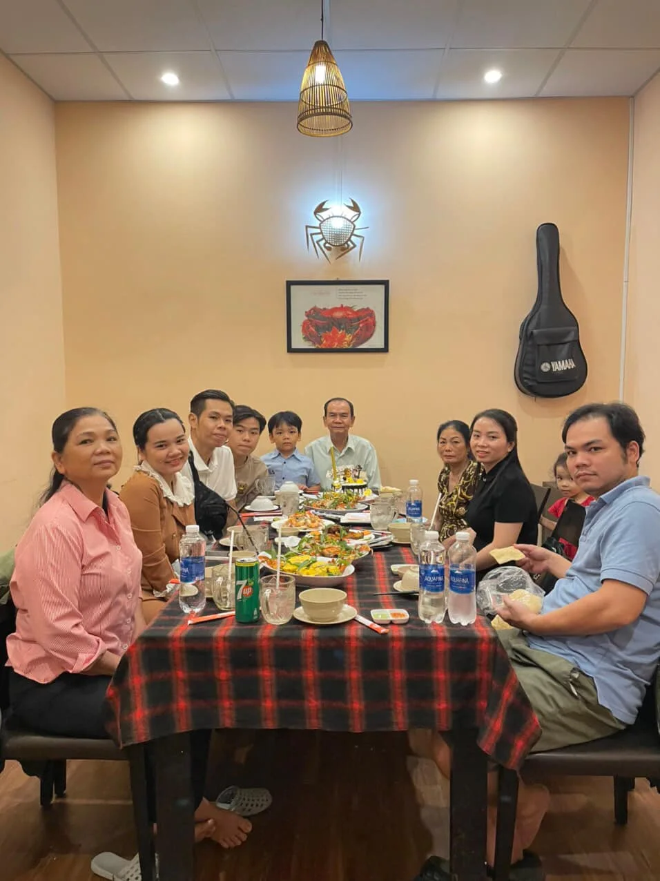 Đĩa cua biển chế biến sốt óng ả