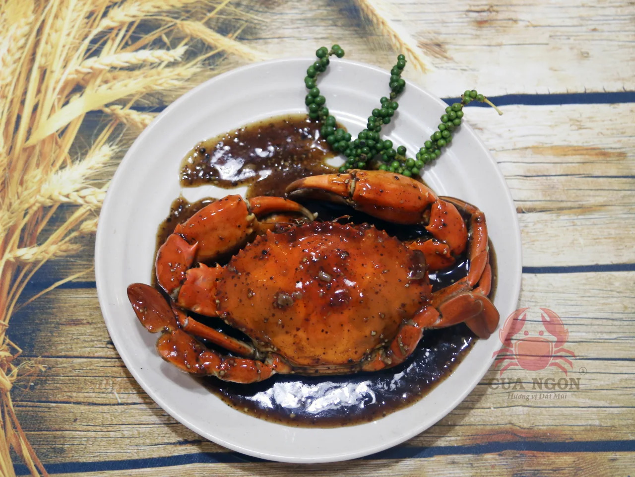 Cua C&agrave; Mau Sốt Ti&ecirc;u Đen: Nguồn Gốc Black Pepper Crab & C&aacute;ch L&agrave;m Sốt S&aacute;nh Đậm