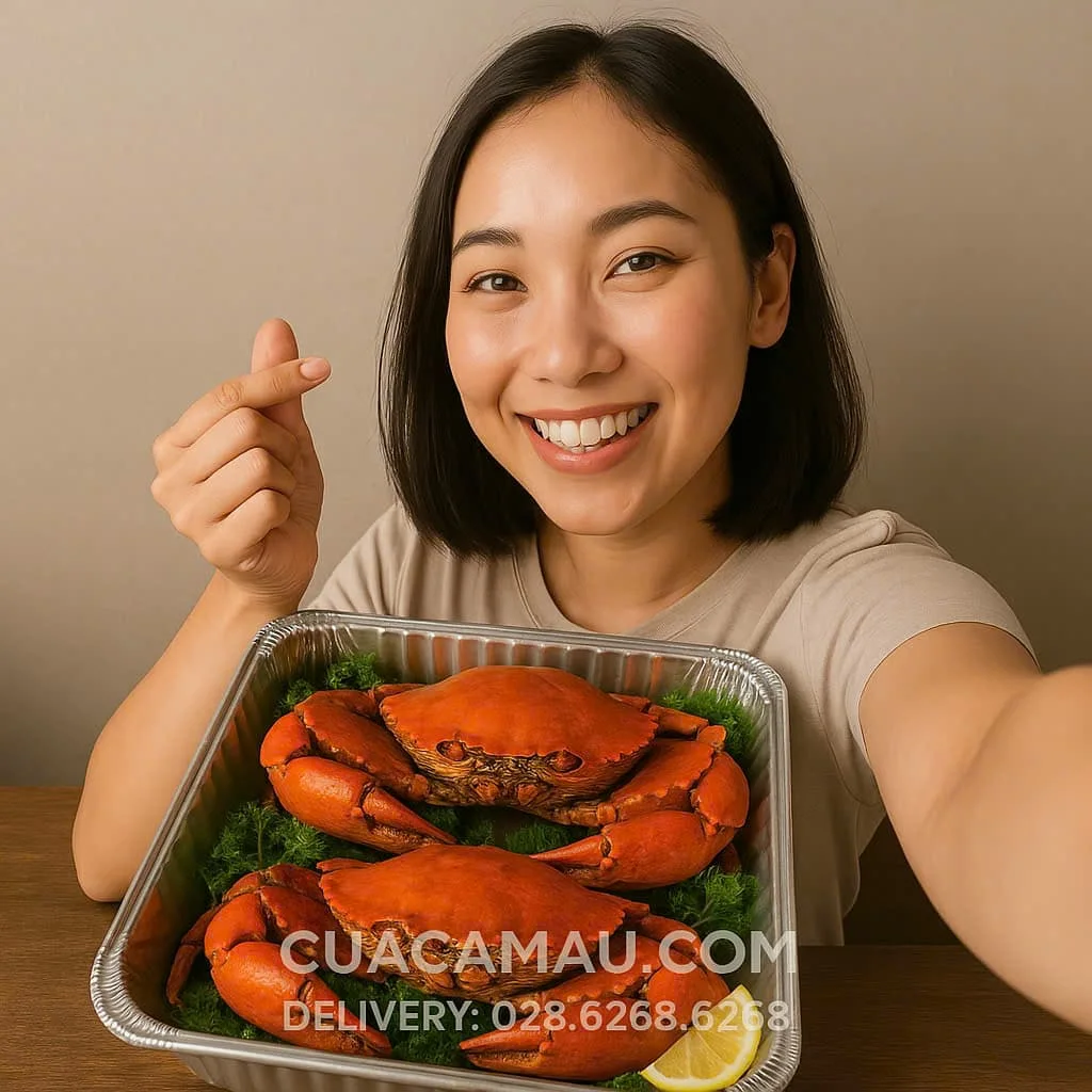 Authentic C&agrave; Mau Crab in Saigon | Cua Ngon Restaurant