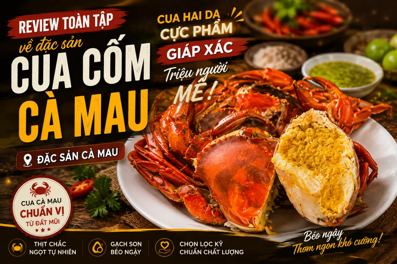 Review To&agrave;n Tập Về Đặc Sản Cua Cốm (Cua Hai Da, Cua Bấy): Cực Phẩm Gi&aacute;p X&aacute;c Triệu Người M&ecirc;