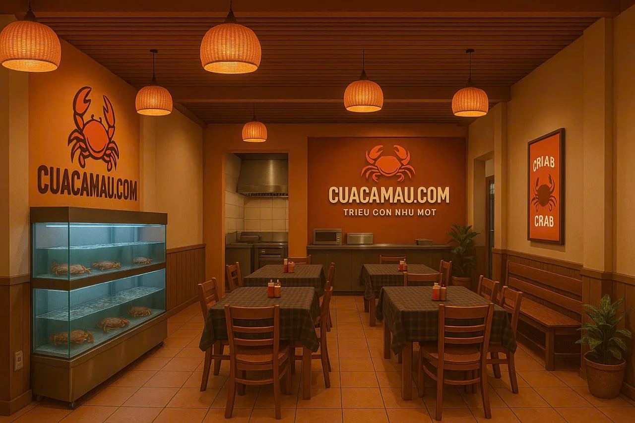 Ảnh minh họa: Cua Ngon Franchise: Bringing the Taste of Cà Mau Crab to Every Home