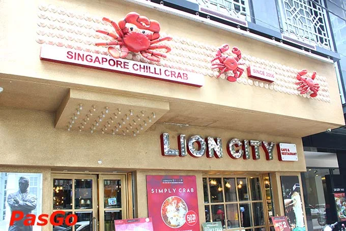 Không gian sang trọng tại nhà hàng Lion City