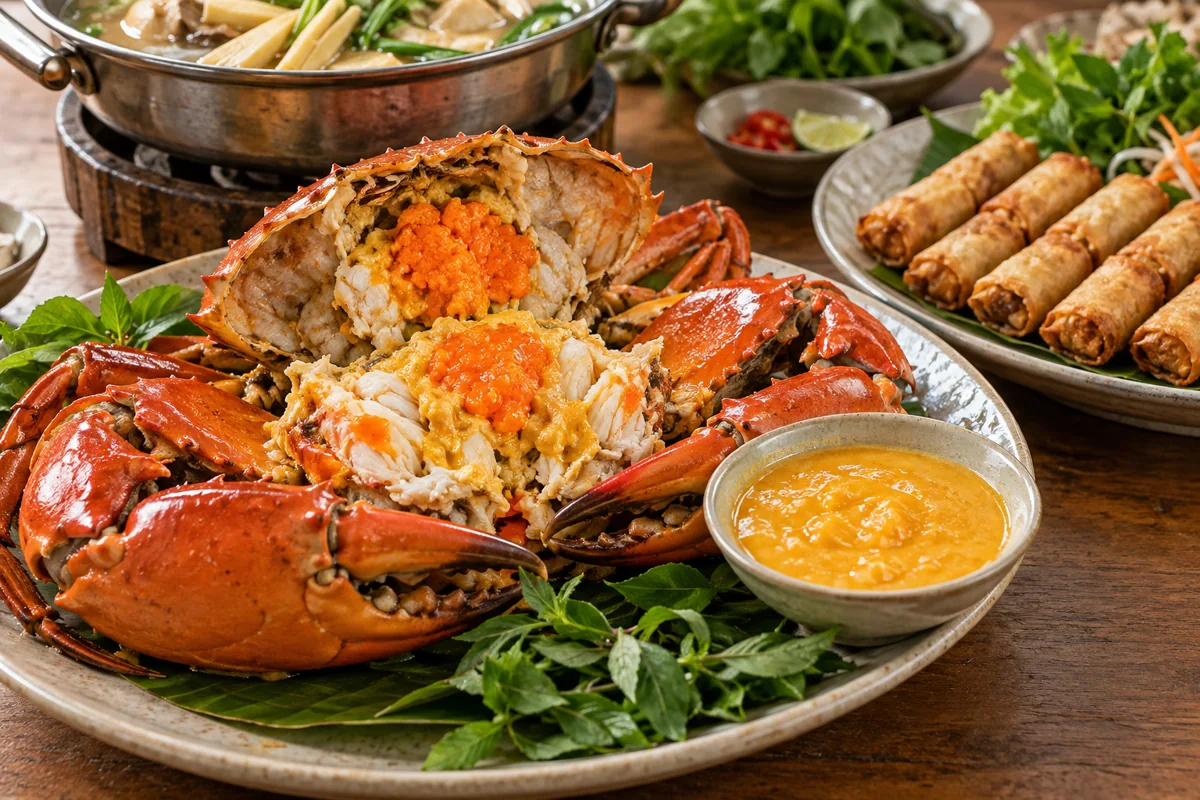 Menu cua C&agrave; Mau: m&oacute;n đỉnh v&agrave; c&aacute;ch chọn m&oacute;n tại Cua Ngon