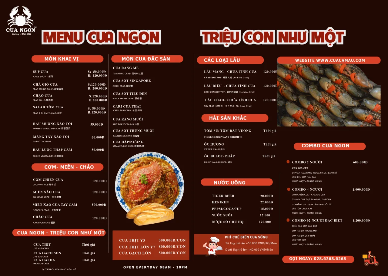 Ảnh minh họa: 10 Lý Do Lựa Chọn Nhà Hàng Đặc Sản Cua Ngon Cua Cà Mau để thưởng thức Cua