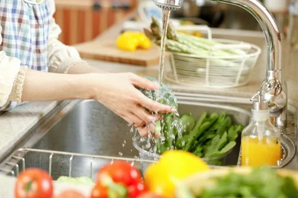 Sơ chế rau củ tươi sạch