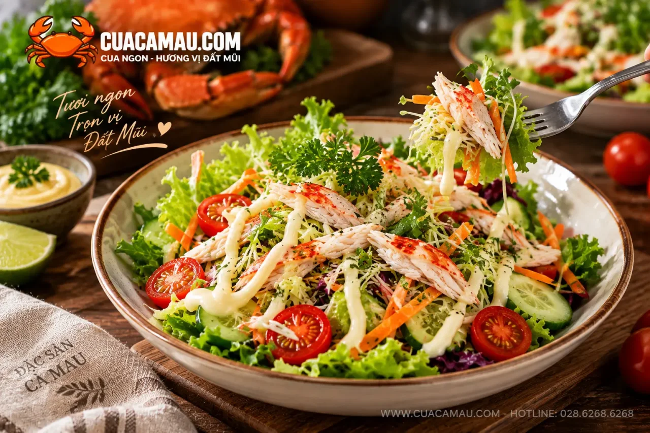 Ảnh minh họa: Set Menu Khai Vị Đỉnh Cao: Bí Quyết Thiết Kế Bàn Tiệc Cân Bằng Dinh Dưỡng Cùng Cua Cà Mau