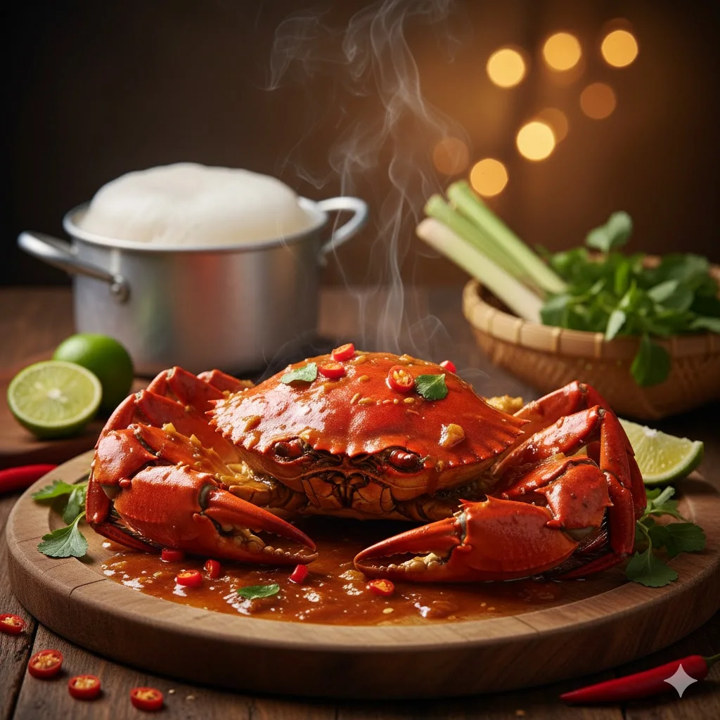 Ảnh minh họa: Bí Quyết Tổ Chức Tiệc Cua Cà Mau Tại Gia Đẳng Cấp 5 Sao: Hướng Dẫn Chọn, Chế Biến & Thưởng Thức Cua Cà Mau Tươi Ngon Chuẩn Vị