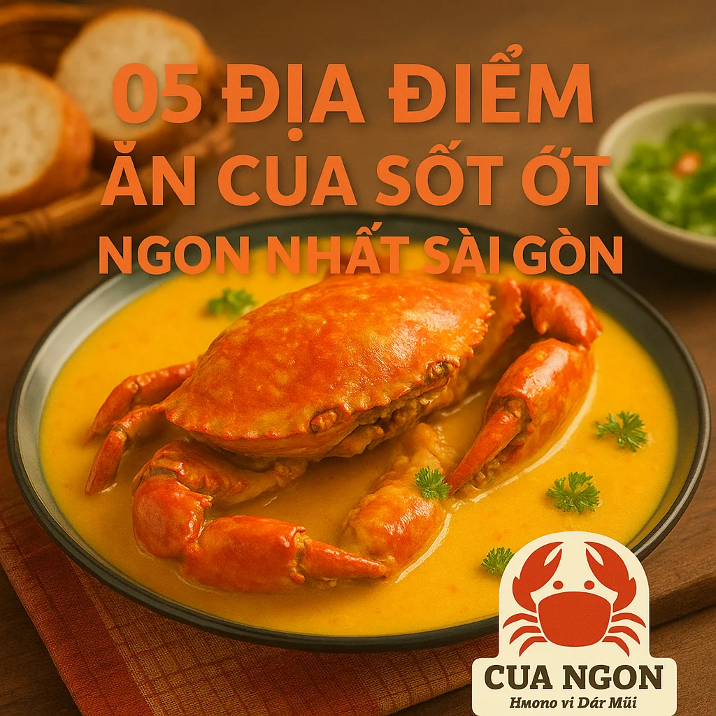 Top 05 Qu&aacute;n Cua Sốt Trứng Muối Ngon Nhất S&agrave;i G&ograve;n: Cua C&agrave; Mau Tươi Sống