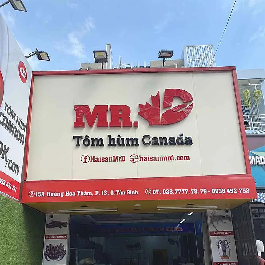 Vựa hải sản Mr D cung cấp cua Cà Mau Năm Căn