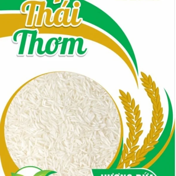 Hạt nếp Thái trắng tròn, thành phần quan trọng của xôi cua