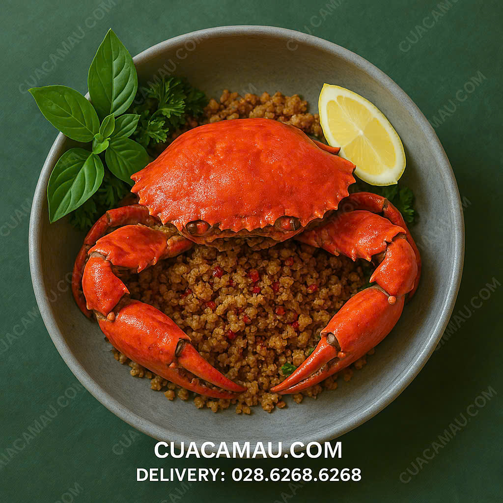 CUA THỊT RANG MUỐI CHÁY TỎI SIZE VỪA