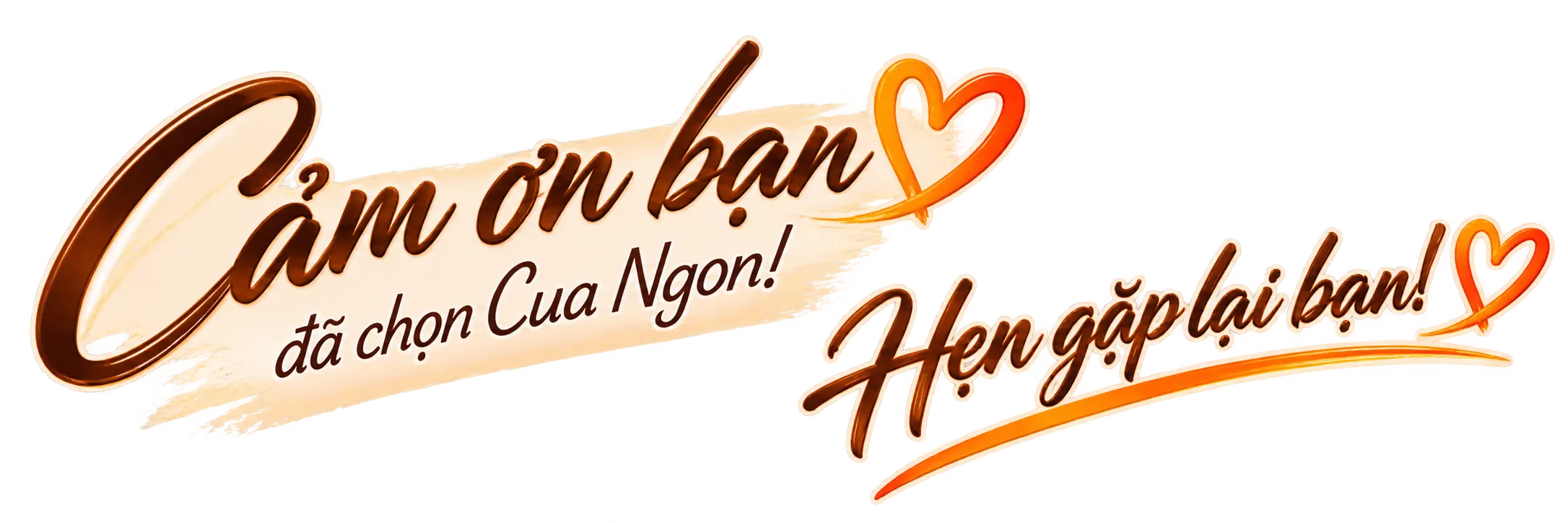 Cảm ơn bạn đ&atilde; chọn Cua Ngon - Hẹn gặp lại bạn